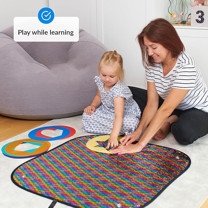 Sensory wall or mat for calm space