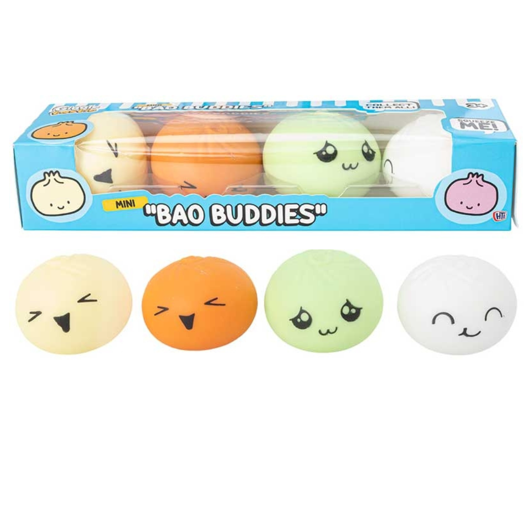 Bao Buddies Set of 4 sensory bao buns fidget toy sensory tool