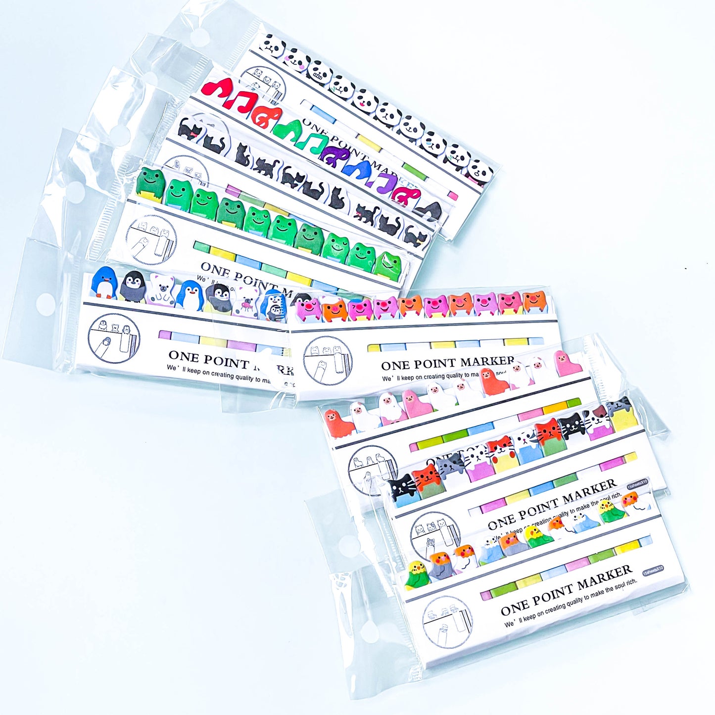 Novelty page finder stickers