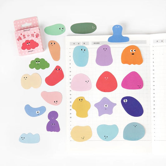 Box Of Emotion Stickers Shapes