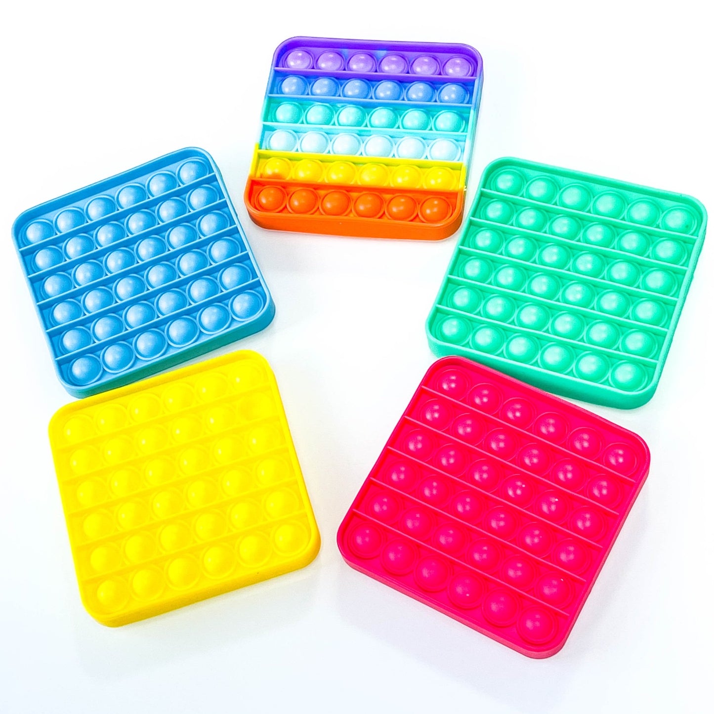 Novelty square pop it