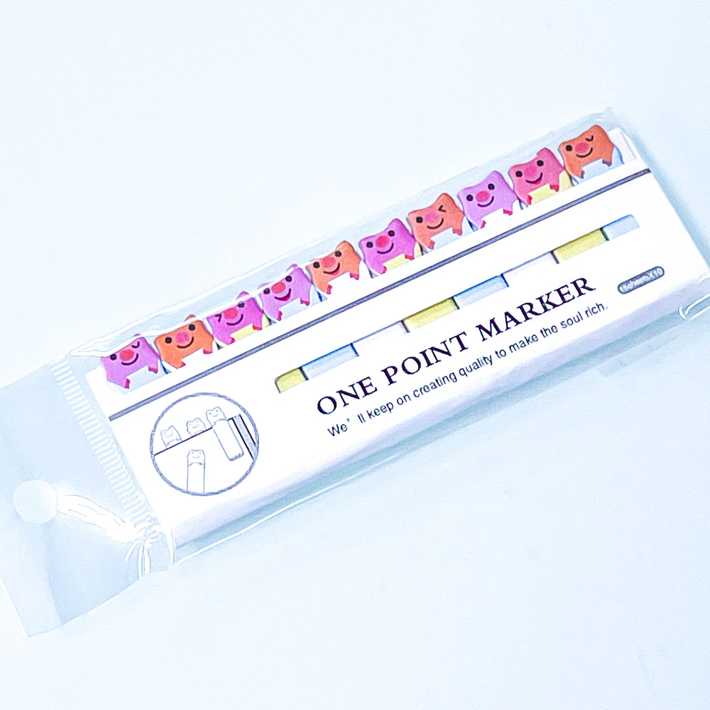 Novelty page finder stickers
