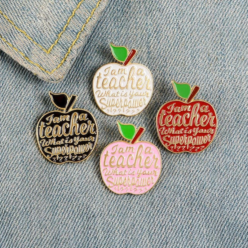 Teacher pin badge gift